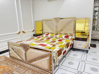 Only bed with side tables