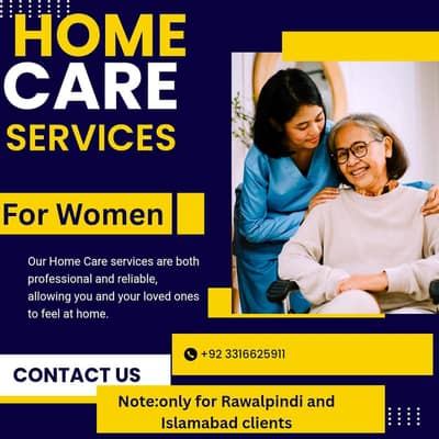 home care services in Rawalpindi and islamabad for females