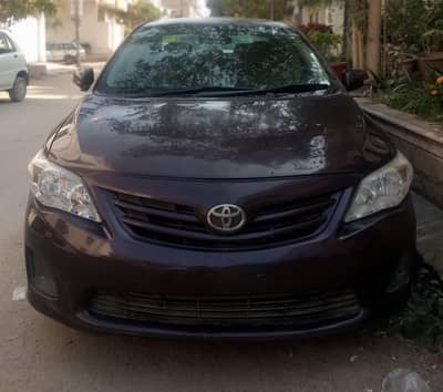 Corolla Gli 2012 registered 2013
