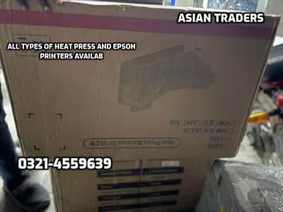 All Type Of 5 in 1 Sublimation Heat Press Machine Epson Printer DTF