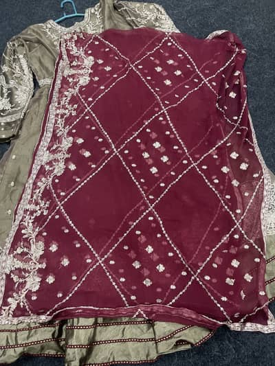 Adan  Libas Stitched Maxi