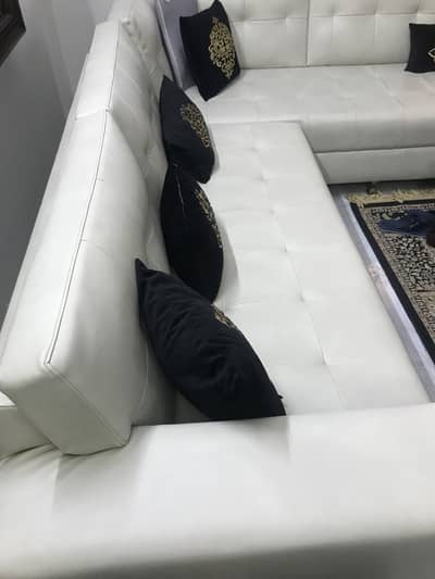 L shaped lounge sofa