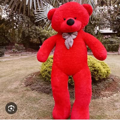 6th feet red teddy bear same as shown in the picture