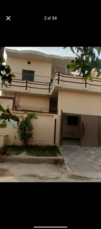 Government housing scheme iub hasilpur road 7 marly double story house for sale