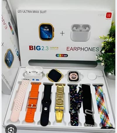 ultra watch+earbuds