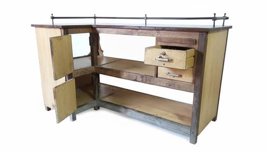 Multi-Purpose Pure Wooden Counter -