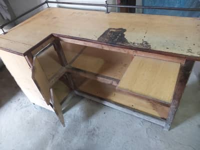 Multi-Purpose Pure Wooden Counter -