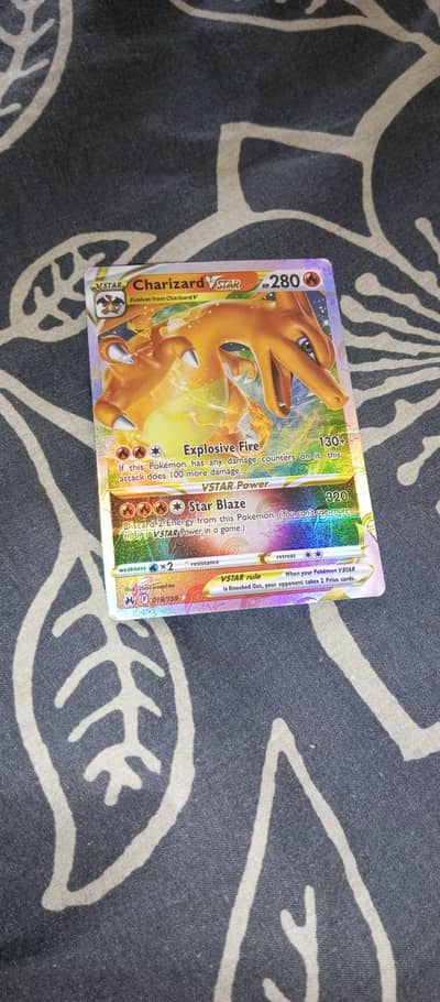 pokemon card charizard v star