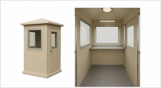 Portable Prefabricated Security Cabin