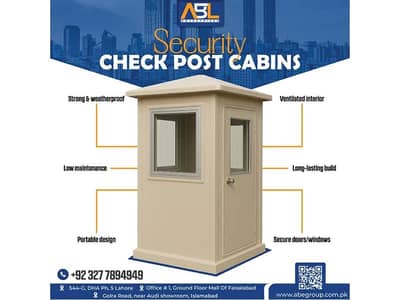 Portable Prefabricated Security Cabin
