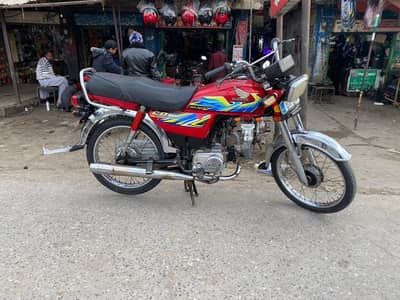 Honda cd 70 2021 model Islamabad num