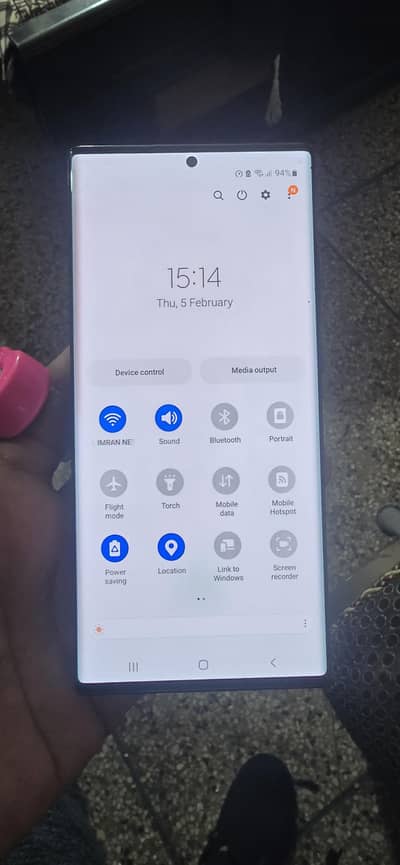 Samsung note 20 ultra PTA