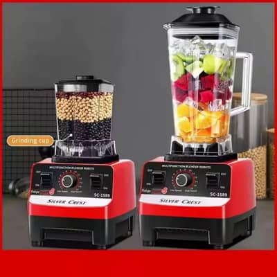 Juicer & Blender  Silver Crest 2-in-1– 4500W Commercial Power