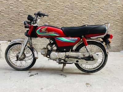 Honda CD 70 2017 (serious customer contact kry)