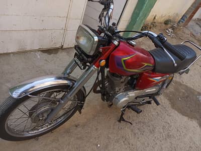 Honda CG 125 (2012) Karachi number
