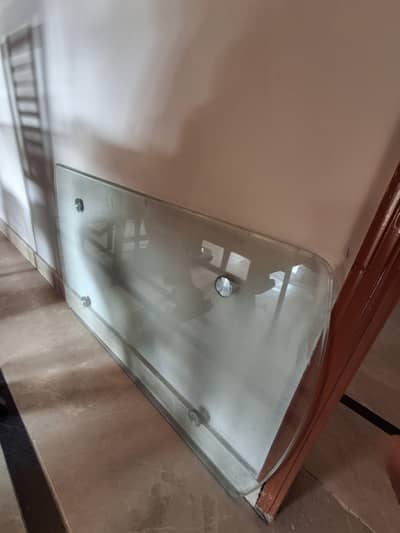 urgent sale only center table glass only