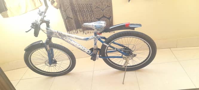 Chicago mountain bike with gears 26 inch, oiled and less use