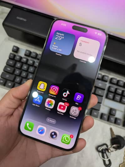 I phone 14pro max JV  256gb