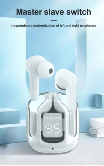 Air31 Wireless Bluetooth Earbuds – Premium Sound & Smart LED Display
