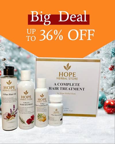 Nine plus Complete Hair treatment kit