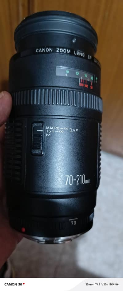 canon 70-210 f4 constant aperture lens