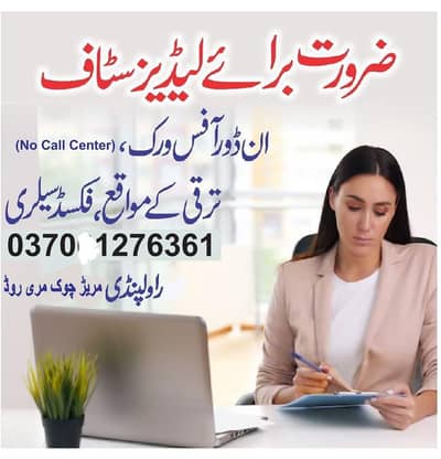 Female Staff Required (Receptionist)