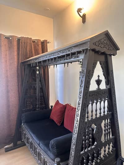 Wooden indoor swing, Wooden Jhoola