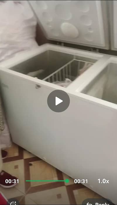 Haier inverter deep freezer 2 doors