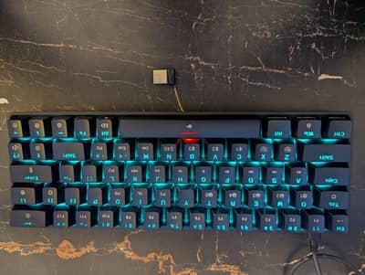 TMKB New mechanical keyboard red switches
