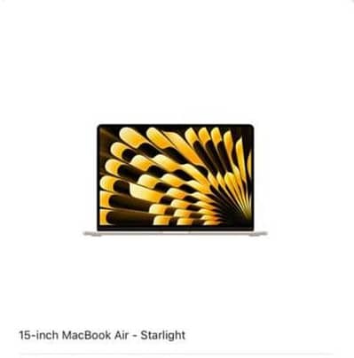 MAC Book Air 16Gb,512Gb 15.6 Inches