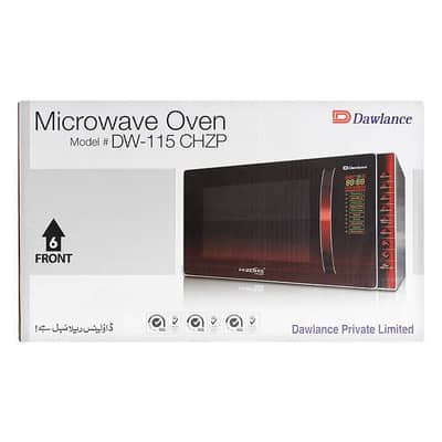 Box Pack Dawlance Microwave oven dw 115 chzp
