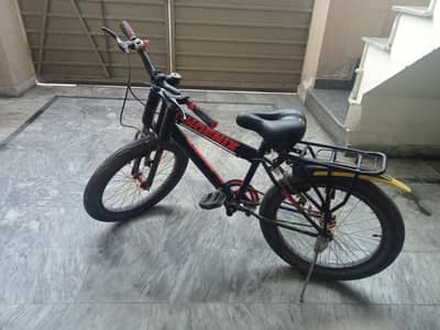 A bicycle in good condition