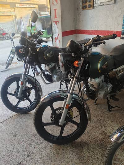 Honda CG 150 two bikes available
