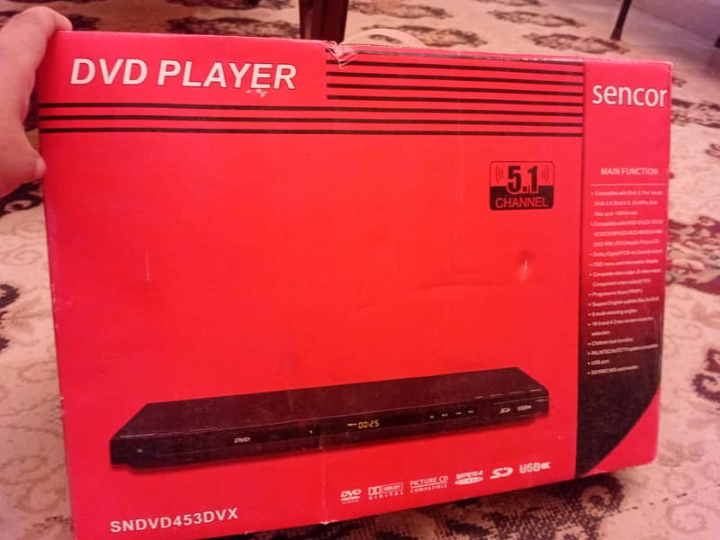 sencor DVD player 0