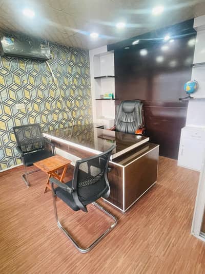 Furnished office space available for rent in bahria town phase 4 civic center