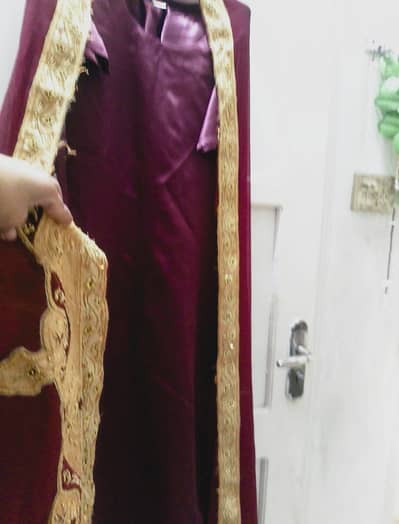 3 pcs shafoon duppata shir and sill pajama