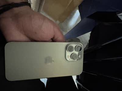 iPhone 15 pro max 256 jv with box and cable