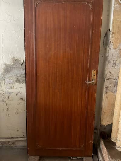 Wooden door