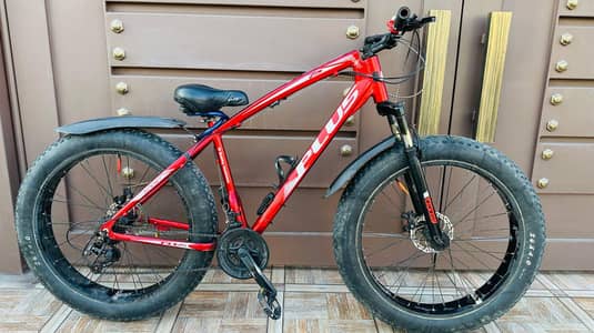 Plus fat bike 26 inch