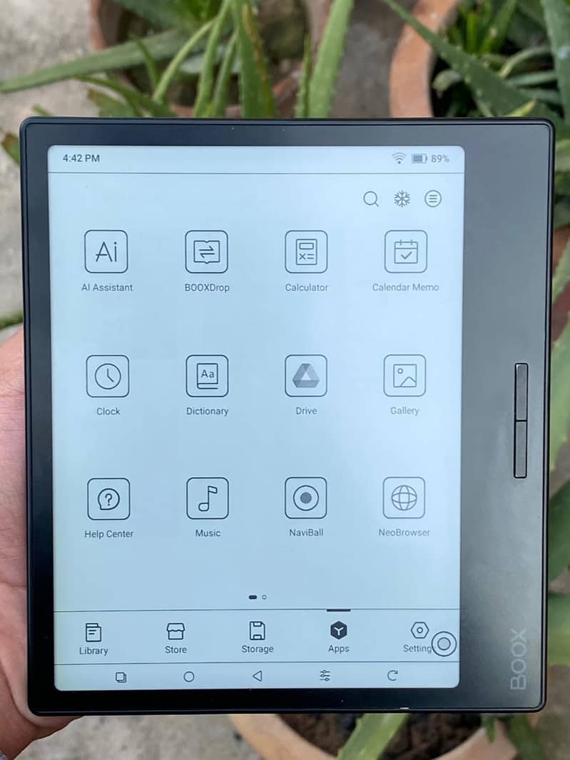 boox page e reader 5