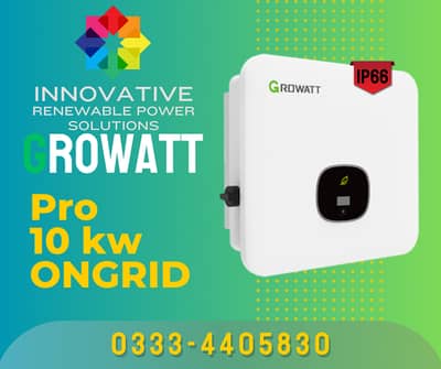 GROWATT PR0 6 8 10 15 10 15 20 25 30 50 110 KW HBRID & ONGRID INVERTER