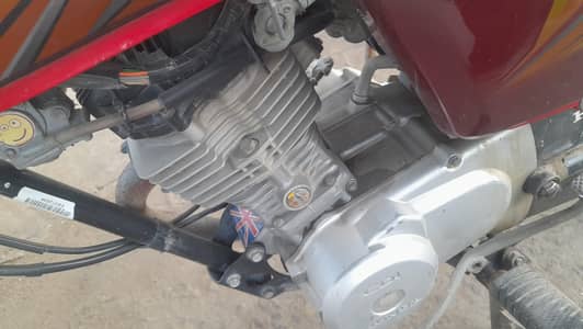 Honda CG125 , modal 2021 , color red for sale.