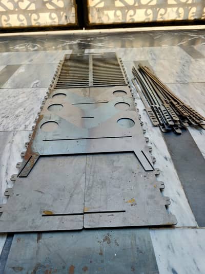 Bar B Q Grill (CNC Laser Cutting Portable)