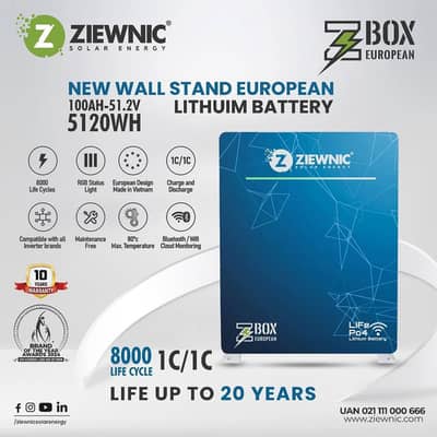 Ziewnic Z-Box 51.2V 100Ah