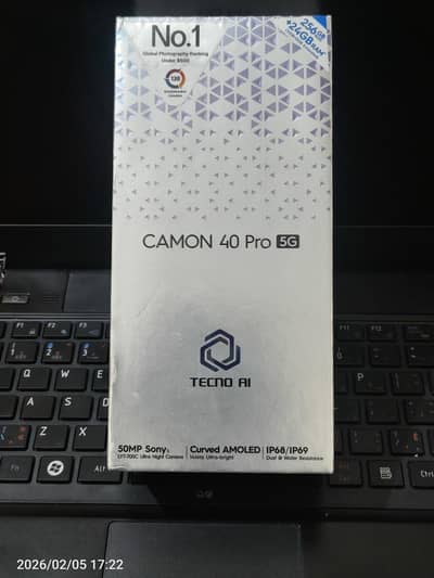 TECNO CAMON 40 PRO 5G (12+12 / 256GB)