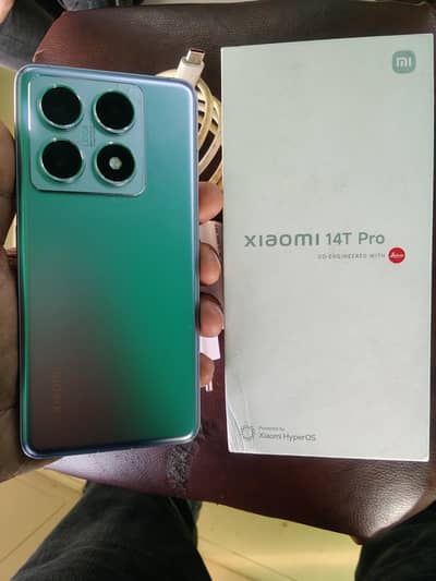 Xiaomi 14T pro 12/512 in waranty 120watt original charger box