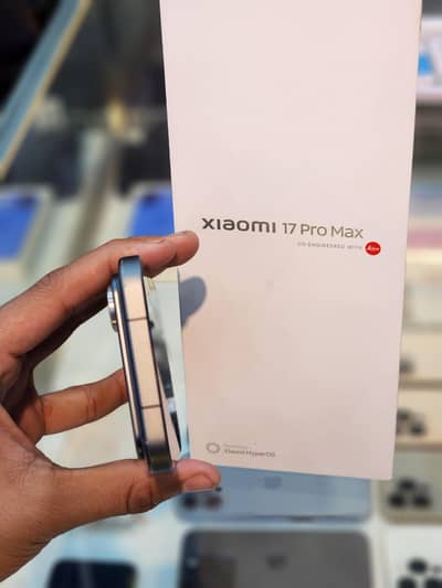 XIOMI-17 PRO MAX 12GB-512GB NON PTA 30 DAYS SIM TIME BRAND