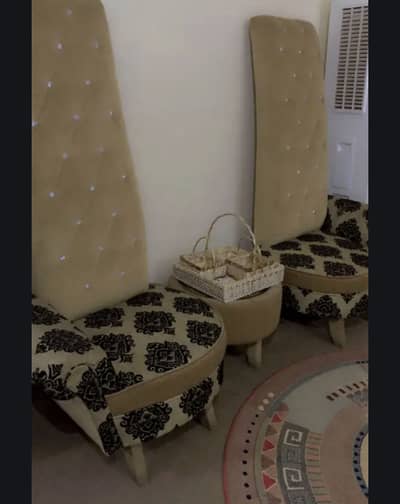 Sofa cum bed 25000 & chairs 15000 for sale