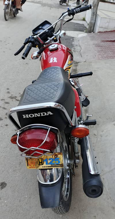 Honda CG125  Unregistered For Sale