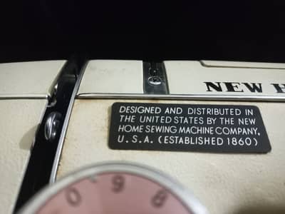 New Home 802 Sewing Machine - Original Japanese (Heavy Duty)